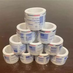ROLLS POSTAGE (1000)US FOREVER STAMPS Flags USPS Collectible