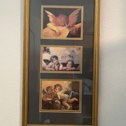 Framed Angel Art Print