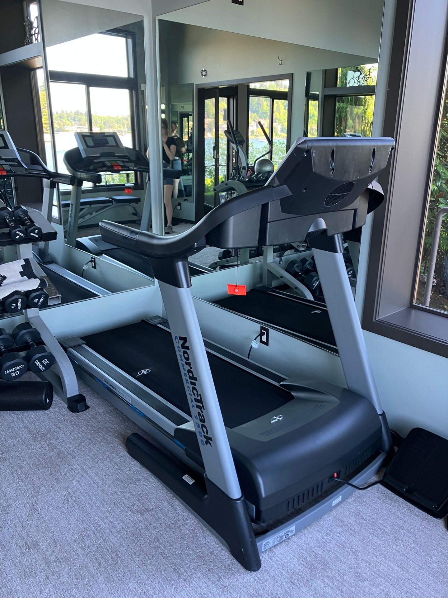 NordicTrack Treadmill & Life Fitness elliptical