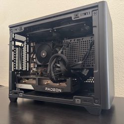 Custom Mini ITX Gaming PC — i5-12400 = i9 10900, RX 6600 = RTX 3060, 32GB DDR5, 1.5TB SSD