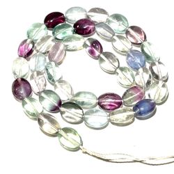 Rainbow Fluorite Beads 