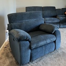 Microfiber Power Recliner