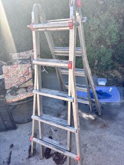 Little giant multiple position ladder