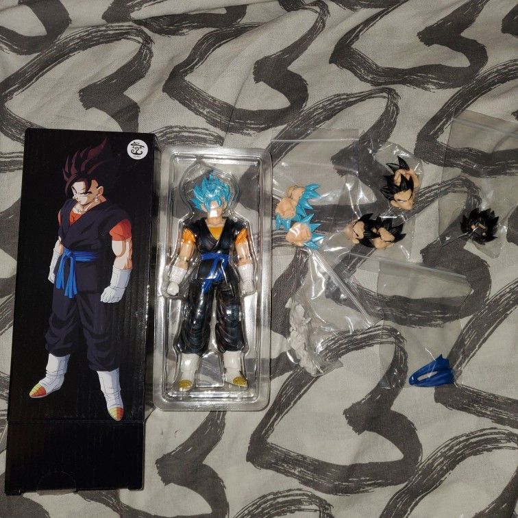 Kong Studio Vegito Black Suit Dragon Ball Z Opened DBZ