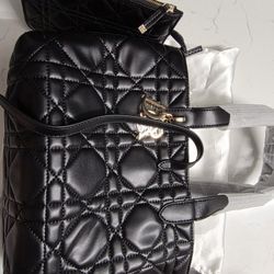 Black And Gold Purse