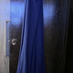 Royal Blue Long Dress