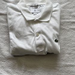 LACOSTE X JEAN-MICHEL TIXIER PRINT COTTON POLO SHIRT