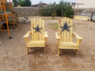 Wood garden chair