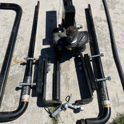 Fastway e2 2-Point Sway Control Round Bar Hitch, 94-00-0800, 8,000 Lbs Trailer Weight Rating,