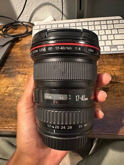 Canon 17-40mm zoom lense