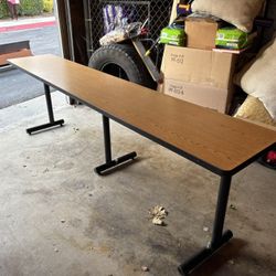 8ft Long HEAVY DUTY SCHOOL STUDENT DESK TABLE