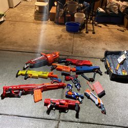 Nerf guns/ Rivals
