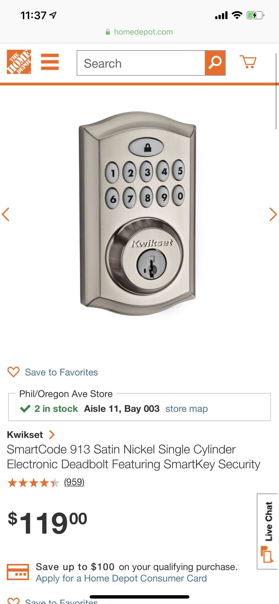 Kwikset smartcode 913 keyless entry for Sale in Philadelphia, PA OfferUp
