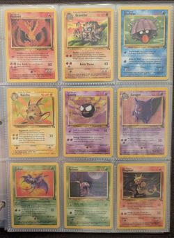 Pokemon Fossil Lot