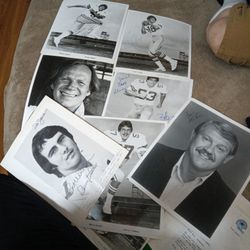 Autograph Photos, Old Dallas Cowboys 