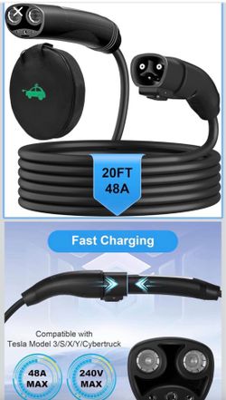 New Tesla EV Charger 48A 20FT