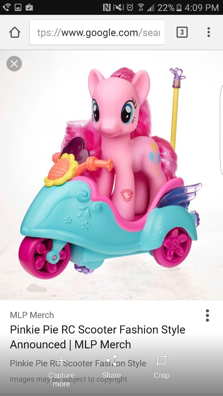 My little pony pinkie pie remote control scooter