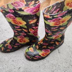 Sloggers Women's Rubber Boots Size 8