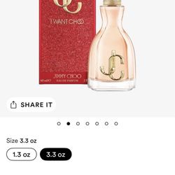 I want choo perfume Jimmy Choo