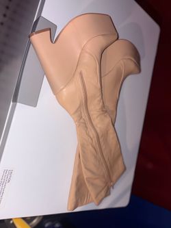 Nude boots