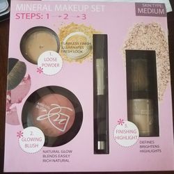 Mineral makeup set