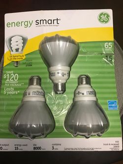 Energy smart CFM lightbulbs!
