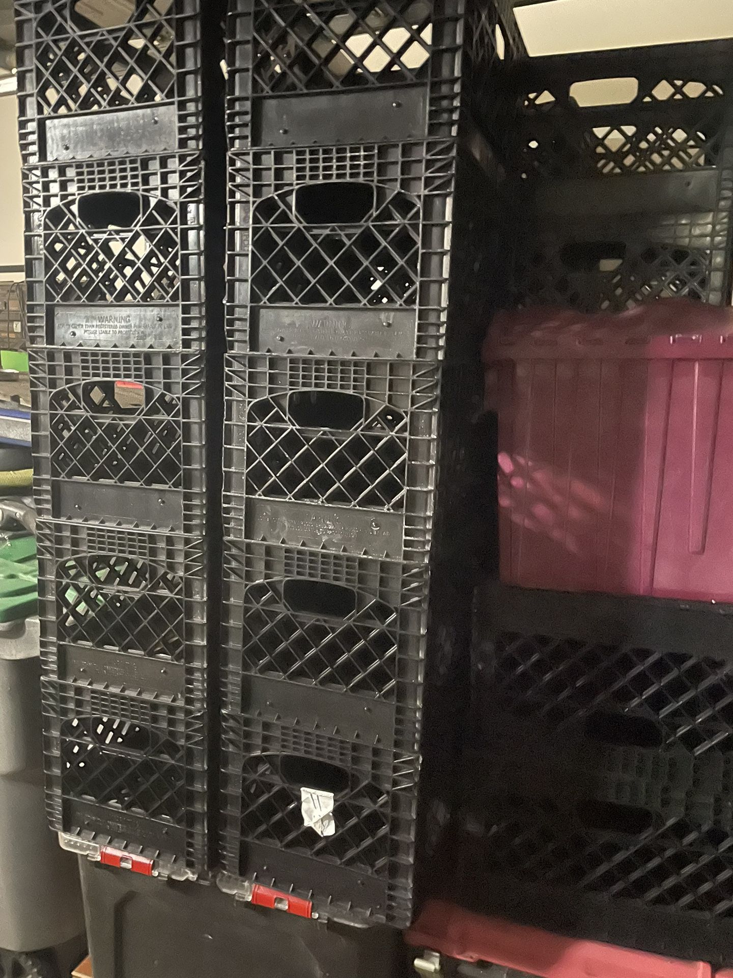 Milk Crates $4 Each
