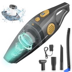 Dust Buster Handheld Vacuum Cordless Rechargeable, AEWHALE Car Vacuum Hand Vacuum 8000PA-10000PA High Power with Power Display, Portable Home & Car Mi