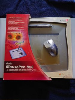 Genius MousePen 8 x 6-Inch Graphic Tablet for Home and Office