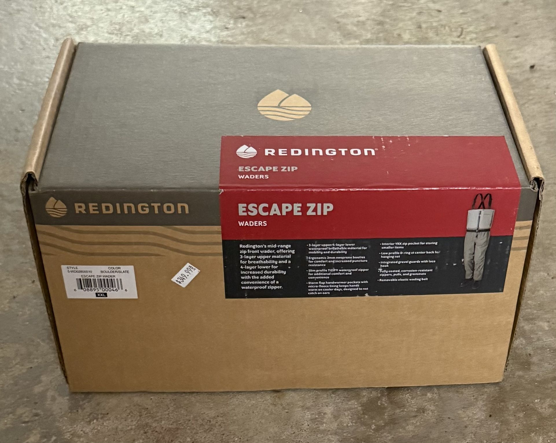 Redington Men's Escape Zip Up Waders