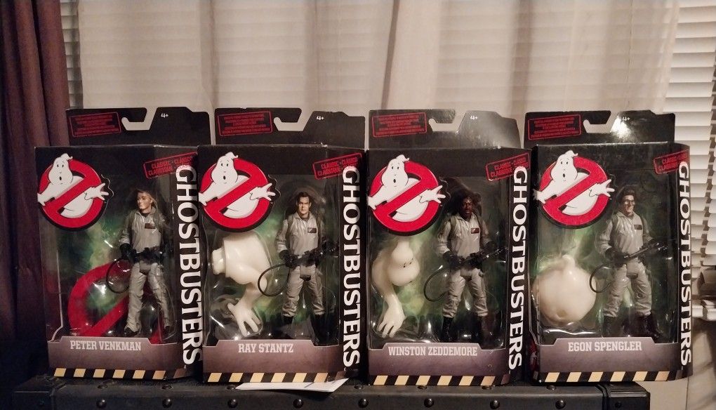 Ghostbusters New Action Figures Lot New