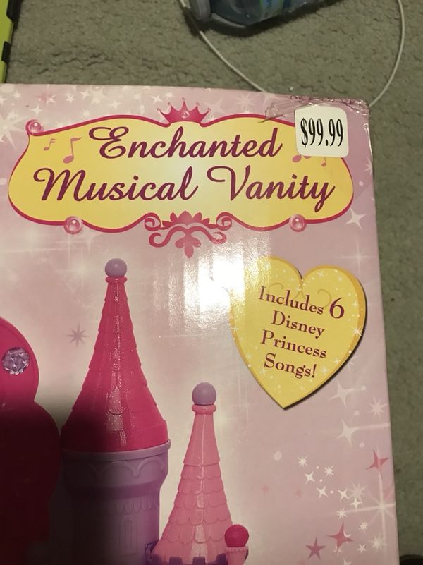 Disney Princess Enchanted Al Vanity Piano With Disney Princess Enchanted Al Vanity Piano With Instrument Beauty Accessories New In Box From 2009 Rare 100 For Knightdale
