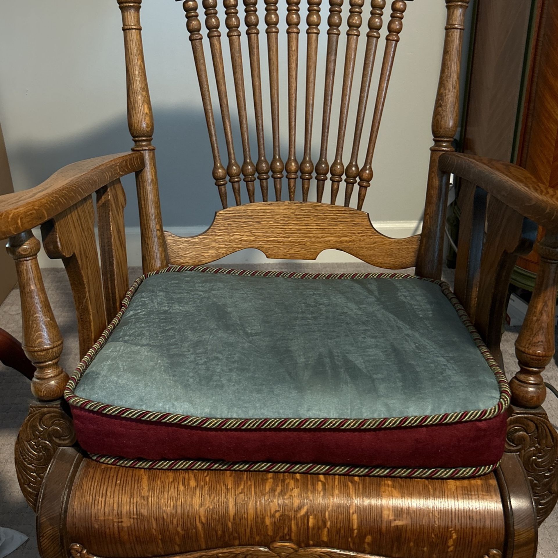 Antique Victorian Wooden Rocking Chair