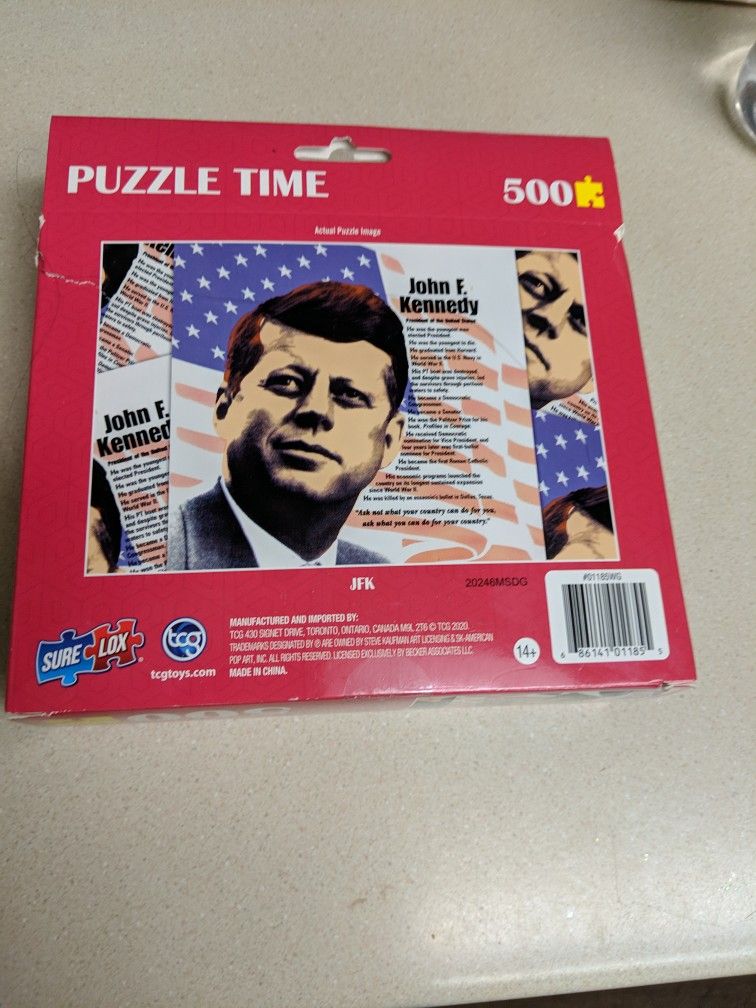 John F Kennedy Puzzle