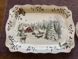 Christmas Serving Plate 