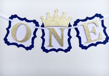 Prince birthday banner