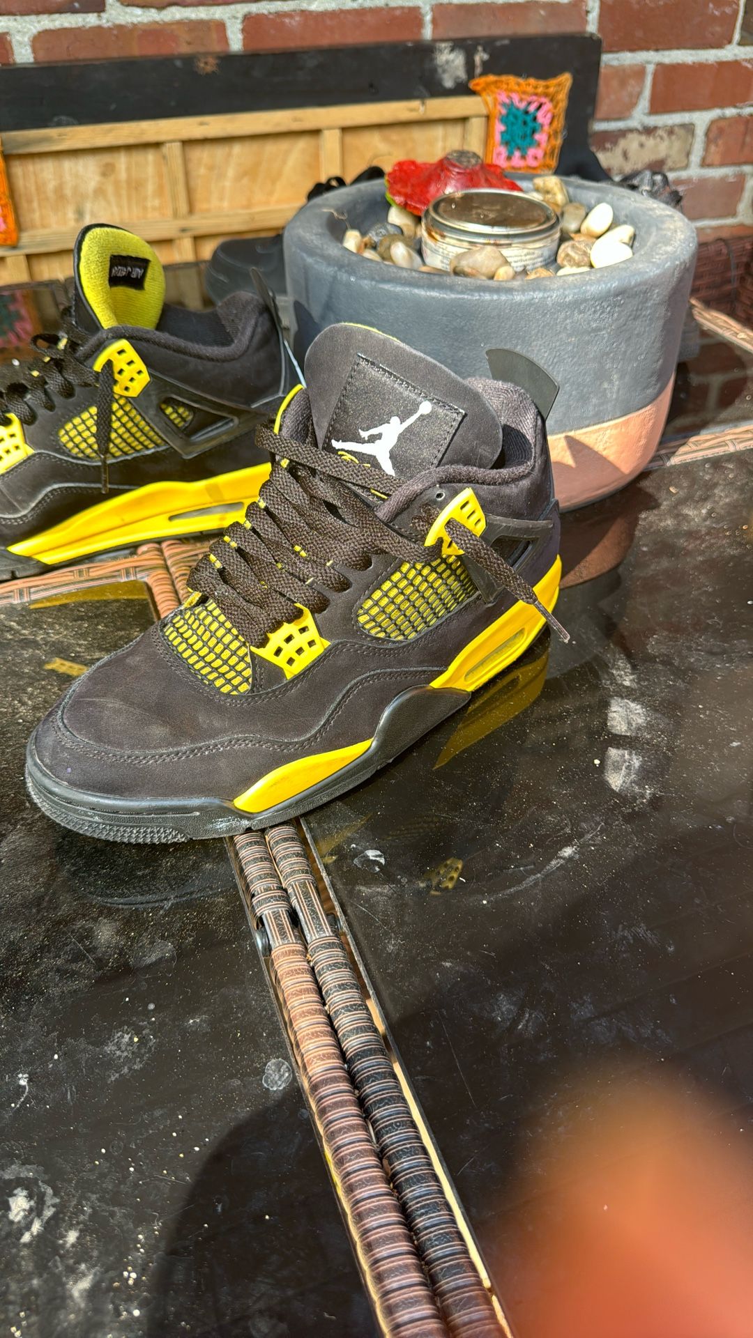 Jordan 4 Yellow Thunders