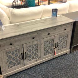 New 2 Drawer 4 Door Console