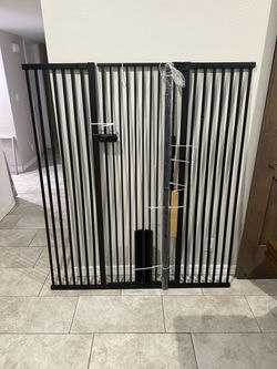 Extra Tall & Wide Cat Gate / Safety Gate - Fits Openings 29.92” - 59.44”