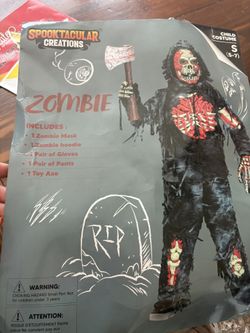 Kids Zombie Costume