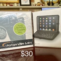 Variety Ipad Mini Cases w/keyboard (all mini’s) ($20 each)
