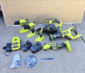 RYOBI 18V 6 Tool Combo KIT