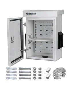 Namunanee H3-B Outdoor Electrical Box with Thermostat and Fan IP65 Waterproof
19.6x13.8x7.9 in