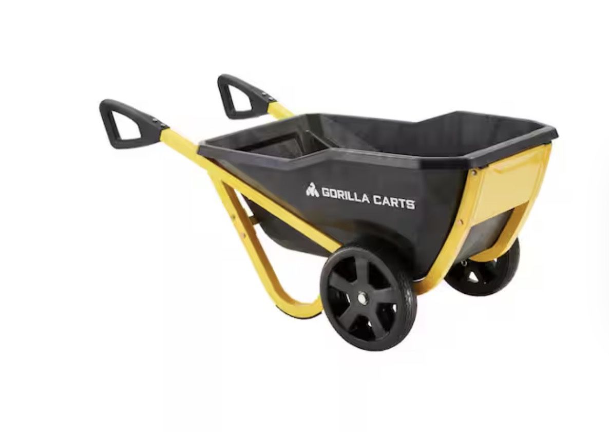 Gorilla Cart Evolution Yard Cart 7 Cu Ft