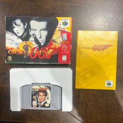 NINTENDO N64 GOLDENEYE GAME