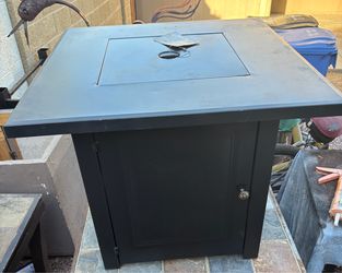 Beautiful fire table for sale -looks brand new