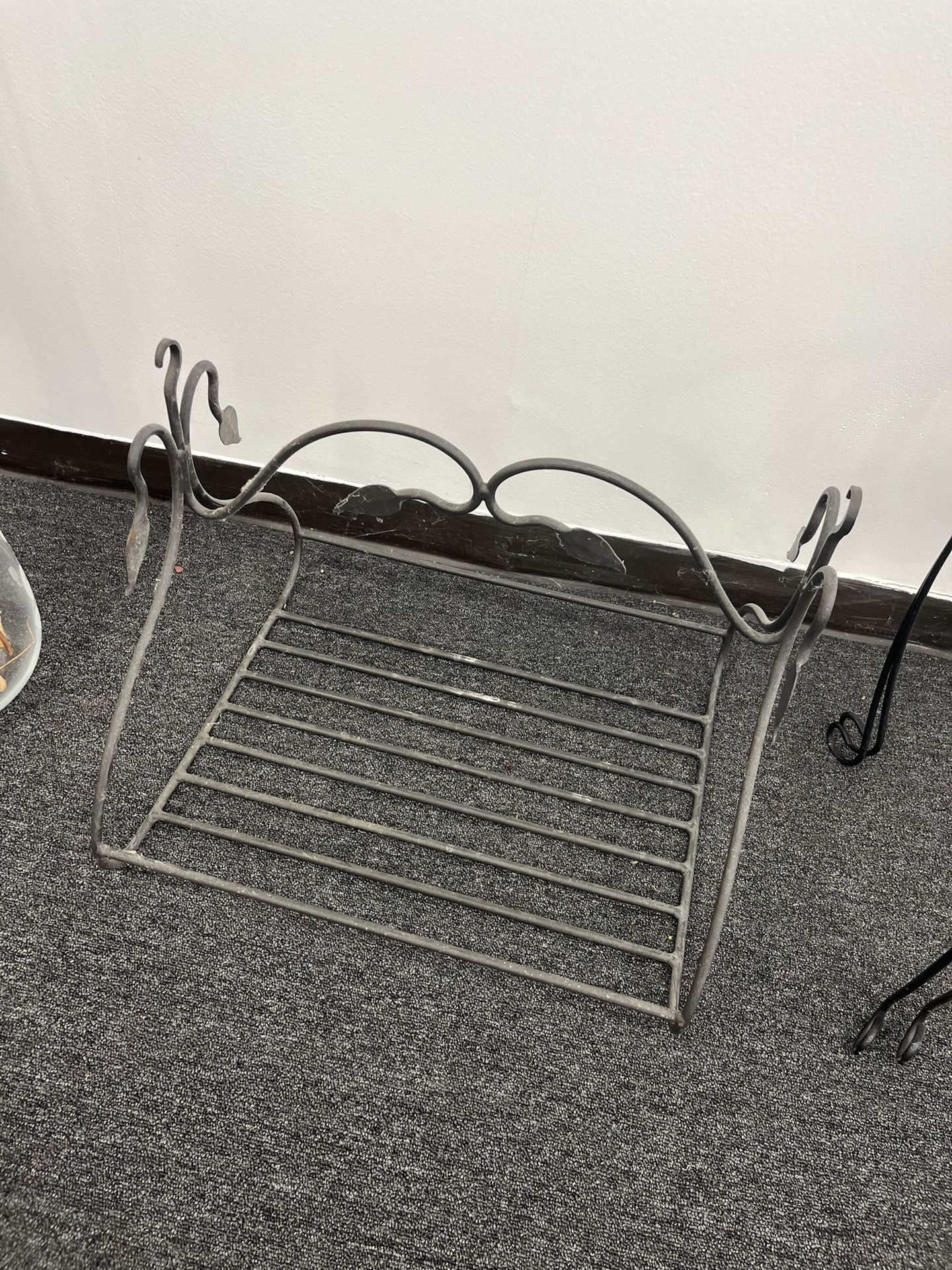 over the kitchen rack