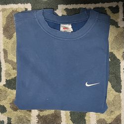 Vintage 90’s Nike Crewneck Blue