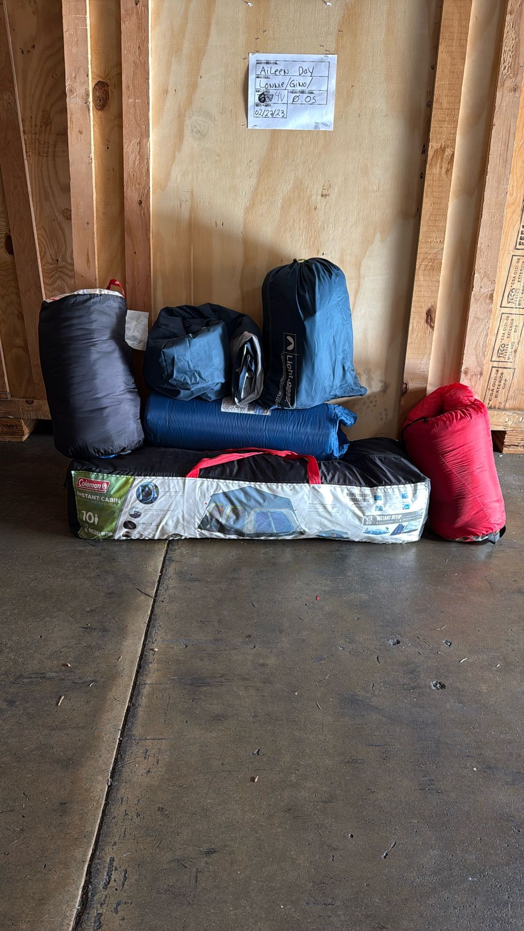 Full Camping Set Up!!!