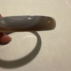 Stunning New Agate Bangle Bracelet